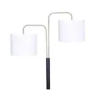 Black Metal Task Floor Lamp