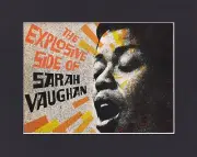 8X10" Matted Print Jazz Album Art: Sarah Vaughan, The Explosive Side Of