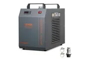 VEVOR Industrial Water Chiller CW-5200 7L 13L/min Laser Chiller with Compressor