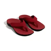 Axign Flip Flops Orthotic Thongs / Slides - Red