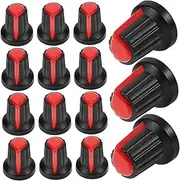 Vaguelly 20pcs Replacement Potentiometer Control Knobs for Dj Equipment Durable Volume Tone Control Caps Easy Installation for Shafts for Sound Equipment and Mixer Boards