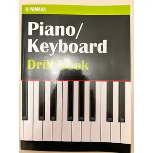 YAMAHA日本原裝-鋼琴/電子琴鍵盤操演課本
