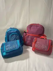 Big Sis, Lil Bro - Backpack and Wash Bag/Lunchbox Bundle