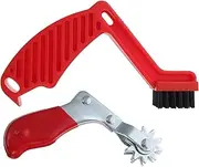 FELTECHELECTR 1 Set Car Grinding Pad Cleaning Brush Wool Buffing Pad Spur Tool Conditioning Brush for Polishing Foams and Microfiber Products