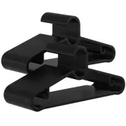 Plastic Hangers 60 Pack, Non Slip Space Saving Clothes Hanger with Hooks, Hea...