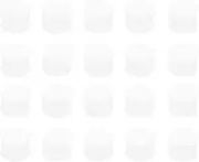 Labymos 20pcs Fingerd Dots Guitar Fretd Position Marker Inlay Dots White Mother of Pearl Shell White Pearl Dots