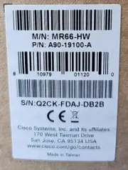 NEW CISCO MERAKI MR66-HW, P/N A90-19100-A, DUAL RADIO OUTDOOR, NEW ROUTER