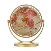 World Globe Map 360°Rotating World Globe Earth Map Geography Education Toy Home