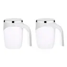 2PCS Lazy Coffee Stirring Cup Auto Stirring Cup Magnetic Rotating Electric5566