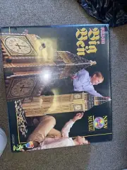Vintage Wrebbit PUZZ-3D 3 Dimensional Puzzle Big Ben 1483 pcs New In Box