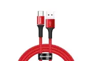 Phone Cable Baseus Halo data HW flash charge cable USB For Type-C 40W 1m Red