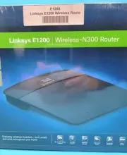 CISCO Linksys E1200 Wireless-N300 Router - New In Wrapper Fast Shipping