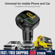 Bluetooth Wireless Handsfree Kit MP3 Player Adapter Charger Car FM Transmitter
