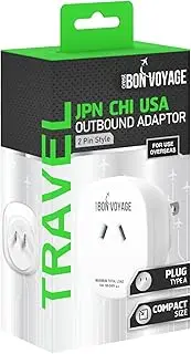 Crest Japan Outbound Adaptor 2-pin