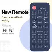 New RD-D70 Remote Control For JVC RM-SRDD70RA RM-SRDD90R All-In-One HiFi System