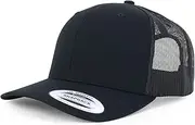 [Armycrew] Flexfit Oversize XXL Structured Blank 6 Panel Retro Trucker Mesh Cap