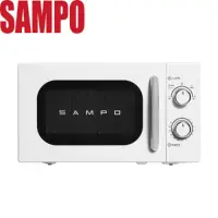 在飛比找Yahoo奇摩購物中心優惠-SAMPO 聲寶 20L轉盤機械式微波爐 RE-J020TR