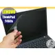 【Ezstick】Lenovo T460S 指紋機 靜電式 螢幕貼 (可選鏡面或霧面)