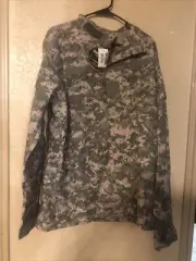 US Military Army Combat Coat Flame Resistant Large Long 8415-01-548-3202