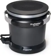 Presto 05420 Frydaddy Electric Deep Fryer,Black
