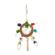 Watson & Williams Coconut Dreamcatcher Bird Toy Multi 43x23cm