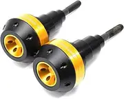 Motorbike Frame Slider Falling Protection for Yamaha Tracer 7 /gt Tracer 7GT 2021 2022 Motorcycle Frame Sliders Falling Crash Protector Covers Crash Sliders (Color : Gold)