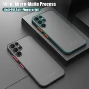 Ultra-Thin ShockProof Matte Case For Samsung Galaxy S24 Ultra S22 Plus S23 FE