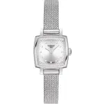 【TISSOT天梭 官方授權】TISSOT LOVELY SQUAREU 動人心弦時尚女錶(T0581091103600)