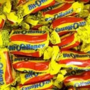 Bit-O-Honey Chewy Candy - BULK CANDY- HALF POUND- An Old Fashioned Classic!