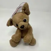 Russ Luv Pets “Junito” Chihuahua Dog Brown Plush Bean Bag Chamois Beanie RARE 5"