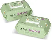 160 Count Flushable Wipes Easy to Flush Wet Wipes for Sensitive Skin 100% Plant-Based Powerful Cleaning Natural Formula Portable Moist Toilet Paper Biodegradable Moist Tissues(Pack of 2)