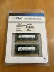 Crucial 8GB DDR3L 1333MHz 2RX8 PC3L-10600S Memory kit (SODIMM MAC)