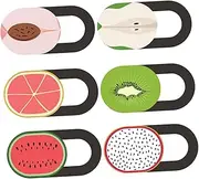 STOBOK 6Pcs Webcam Cover Decorative Stickers for Laptop Computer Creative Pattern Privacy Camera Protector for Enhanced Security