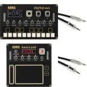 Korg Nu:Tekt NTS-1 MKII DIY Digital Synthesizer and Pad Kit Bundle
