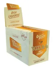 RIZLA Orange Liquorice Cigarette Rolling Papers Regular Rolling Paper 100 PACK
