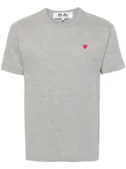 [COMME des GARCONS PLAY] Small Red Heart Tee Unisex