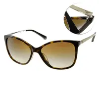 在飛比找Yahoo奇摩購物中心優惠-EMPORIO ARMANI太陽眼鏡 義式時尚/琥珀金#EA