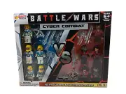 NEW Blok Tech Battle Wars Cyber Combat - 10 minifigures set + accessories Sealed