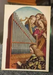 Hubert & Jen Van Eyck - Musizierende Engel - Unposted Postcard