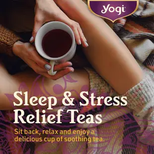 美國 Yogi tea瑜伽茶卡瓦減壓茶緩解緊張情緒優化無咖啡因