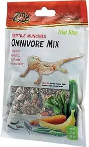 Zilla Omnivore Reptile Munchies Reptile Food.7 oz.