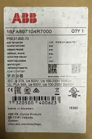 ABB 1SFA897104R7000 PSE37-600-70 SOFT STARTER 37A 100-250VAC