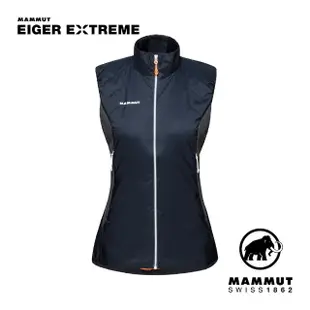 【Mammut 長毛象】Eigerjoch IN Hybrid Vest Women 極限艾格防風防潑水保暖背心 夜藍 女款 #1013-01740