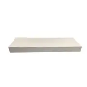 Rok Hardware Single Piece Floating Kitchen Shelf, 30 Inch Length, White Oak