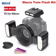 Meike MK-MT24 II Twin Wireless Macro Flash - Nikon