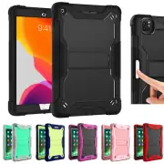 For iPad 5/6/7/8/9/10th Mini Air Pro 11" Shockproof Rugged Stand Hard Case Cover