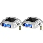 2-10x Solar Driveway Lights Deck Pathway Lights Solar Dock LED Safety Light