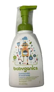 BabyGanics Foaming Dish & Bottle Soap Fragrance-Free 16 fl.oz.