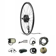 TDR 350W Electric Bike Conversion Kit for 28" 29" 700C Rear Hub, 36V Brushless Motor, Battery and Charger Not Included