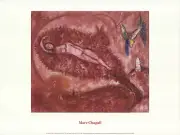 MARC CHAGALL The Song of Songs II 23.75" x 31.5" Offset Lithograph Modernism